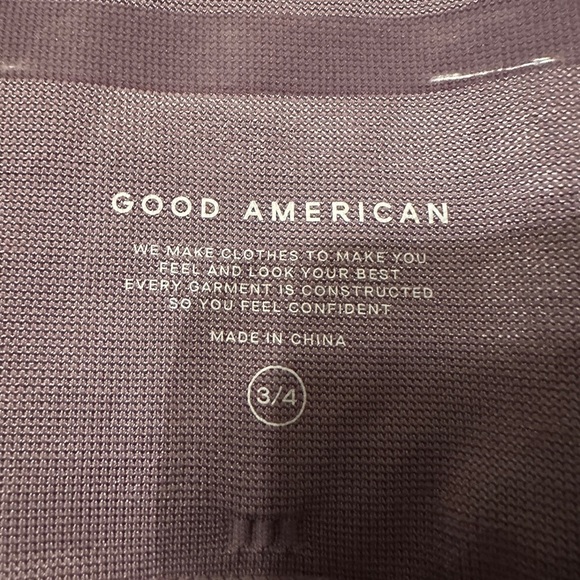 Good American Ribbed Ankle Leggings - NWT - Size 3/4 (L/XL) - Picture 11 of 14